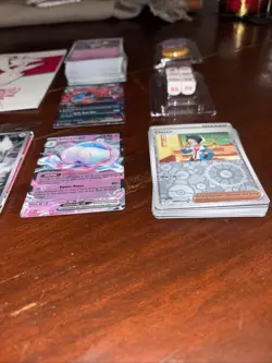 Pokemon TCG White Flare ETB Opened Box All Accessories, Most Cards-no Full Arts - Image 3