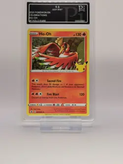 Pokemon / Pokemon - Ho-Oh 001/025 Celebrations HOLO Rare Card #001 LOW POP - Image 1