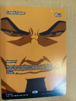 ~ Cruel Tutor (Borderless) ~ NM ~ MTG: Avatar ~ MTG ~ - Image 1