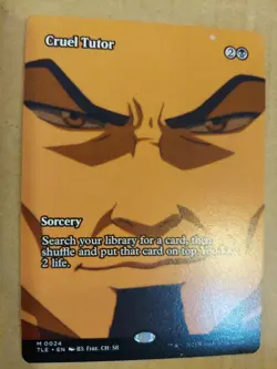 ~ Cruel Tutor (Borderless) ~ NM ~ MTG: Avatar ~ MTG ~ - Image 2