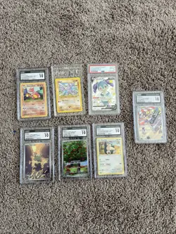 POKEMON GRADED Cards - Image 1