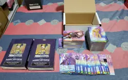 DISNEY MIRRORVERSE PLAYSET W/ 2 OPENED TD WEISS SCHWARZ ENGLISH W/ DHL SHIPPING - Image 1