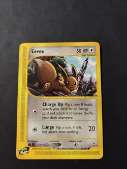 Eevee 75/147 Aquapolis Non Holo NM Condition Pokemon Card - Image 1