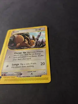 Eevee 75/147 Aquapolis Non Holo NM Condition Pokemon Card - Image 2