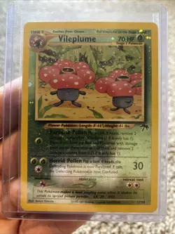 Vileplume Pokemon southern island Set reverse Holo Trading Card 15/64 - Image 1