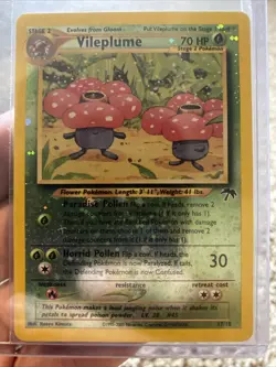 Vileplume Pokemon southern island Set reverse Holo Trading Card 15/64 - Image 2