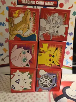 SEALED Pokemon 23K Gold Plated Cards Limited Edition FULL Set of 6 Burger King - Image 4