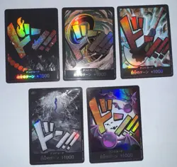 DON!! Cards - One Piece Japanese Lot (5) - Image 1