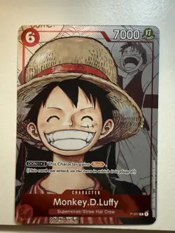 Monkey.D.Luffy (Alternate Art) P-001 25th Anniversary One Piece Promotion Cards - Image 1