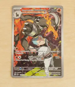 Team Rocket's Houndoom 191/182 Pokemon Card - 2025 Destined Rivals - Image 1