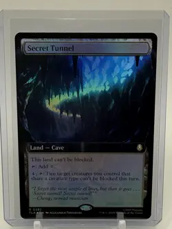 ~ Secret Tunnel (Extended Art) ~ NM Foil ~ MTG: Avatar ~ MTG ~ - Image 1