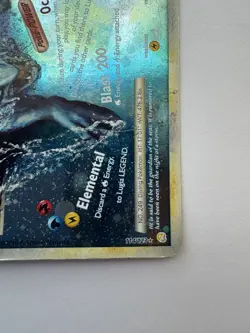 Lugia Legend 114/123 Pokemon Card TCG (Bottom) Heartgold & Soulsilver Holo MP-HP - Image 5