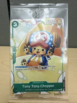 Tony Tony.Chopper OP09-029 2025 NYCC Promo One Piece Card English Sealed - Image 1