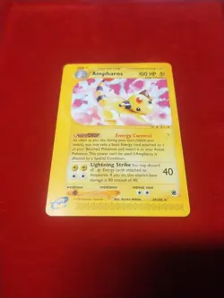 Pokemon Card - Ampharos Expedition 34/165 Rare Non Holo - Image 1