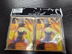 Final Fantasy TCG Card Sleeves Vivi FFCSS-05 100-Ct Standard New - Image 1