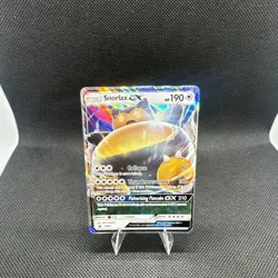 Pokemon TCG Snorlax GX SM05 Full Art Ultra Rare Holo Card Sun & Moon Promo - Image 1