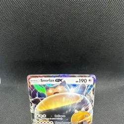 Pokemon TCG Snorlax GX SM05 Full Art Ultra Rare Holo Card Sun & Moon Promo - Image 3