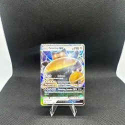 Pokemon TCG Snorlax GX SM05 Full Art Ultra Rare Holo Card Sun & Moon Promo - Image 5