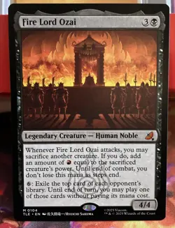 MTG Fire Lord Ozai TLE 0104 M NM Regular - Image 1