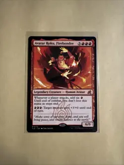 MTG Avatar Roku, Firebender TLE 0112 M NM Regular - Image 1