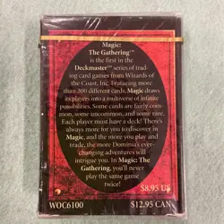 Magic The Gathering Deckmaster 4th Edition 1995 Sealed - Image 2