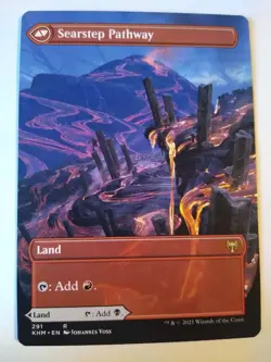 Blightstep Pathway (Borderless) - Kaldheim (KHM) - 291 - MtG - Image 2