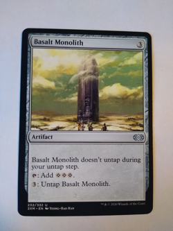 Basalt Monolith - Double Masters (2XM) - 232/332 - MtG - Image 1