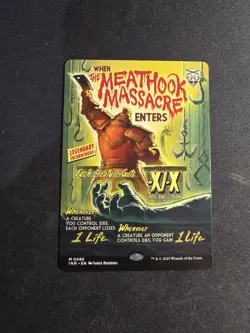 MTG The Meathook Massacre 0486 (Showcase) Innistrad Remastered Regular Finish - Image 1