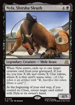 Nyla, Shirshu Sleuth X1 FOIL-NM/M-Avatar: The Last Airbender: Eternal-Legal - Image 1