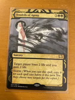 Tendrils of Agony (Foil Etched) 34/63 MTG Strixhaven Mystical Archives NM - Image 1