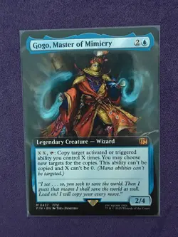 MTG Gogo, Master of Mimicry (Extended Art) Final Fantasy FIN - Image 1