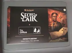 MTG Secret Lair x The Office: Dwight's Destiny Traditional Foil Set - New/Sealed - Image 1