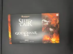 Secret Lair x God of War Greek Foil Edition In Hand - Image 1
