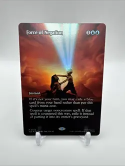 Force Of Negation (Borderless) - MTG Avatar: The Last Airbender - Foil - 0013 NM - Image 1