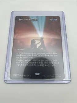 Force Of Negation (Borderless) - MTG Avatar: The Last Airbender - Foil - 0013 NM - Image 4