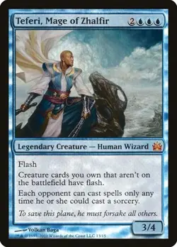 Teferi, Mage of Zhalfir - Foil From the Vault: Legends MP MTG - Image 1