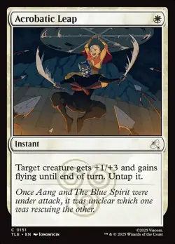 Acrobatic Leap Avatar: The Last Airbender: Eternal-Legal 151 Foil NM - Image 1