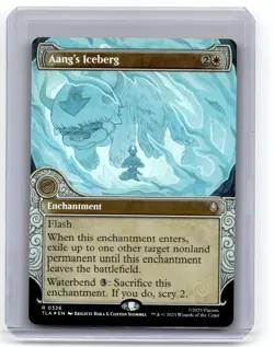 Aang's Iceberg - FOIL SHOWCASE #336 - Avatar: The Last Airbender - NM MTG - Image 1