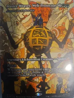 Master Weaver, Web Protector - Arasta of the Endless Web (Borderless) Marvel - Image 1