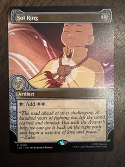 Sol Ring : MTG *Showcase* Avatar: Eternal #0316 / NM Pack Fresh - Image 1