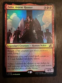 Zuko, Avatar Hunter : MTG / Avatar : Eternal #0246 / NM - Image 1