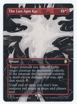 The Last Agni Kai #0314 (Borderless) MTG Avatar: The Last Airbender Magic - Image 1