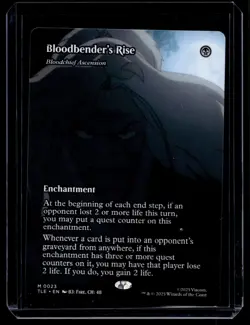 Bloodbender's Rise (Borderless) - 0023 Avatar: The Last Airbender Eternal TLE NM - Image 1