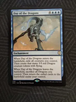 mtg day of the dragon kaldheim commander - Image 1