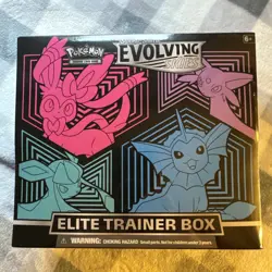 Pokemon TCG Sword & Shield Evolving Skies Elite Trainer Box ETB New/SEALED - Image 1