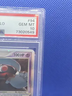 2005 Pokemon Ex Emerald Dusclops EX #94 Ultra Rare PSA 10 Gem Mint POP 32 - Image 3