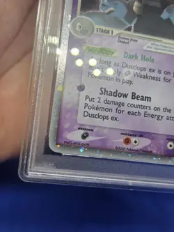 2005 Pokemon Ex Emerald Dusclops EX #94 Ultra Rare PSA 10 Gem Mint POP 32 - Image 4