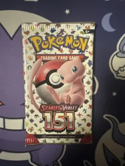 Scarlet & Violet 151 Booster Pack - 1x NEW English Factory Sealed Pokemon 2023 - Image 1