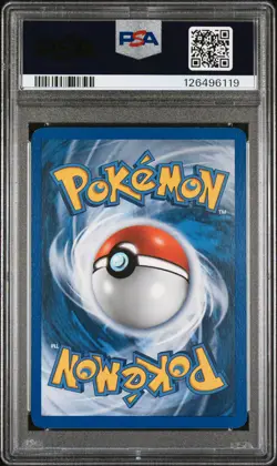 2005 POKEMON EX UNSEEN FORCES #2 ARIADOS-HOLO PSA 8 - Image 2