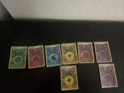 Pokemon TCG - Power Keepers Energy Holo Set Of 8 - Image 1